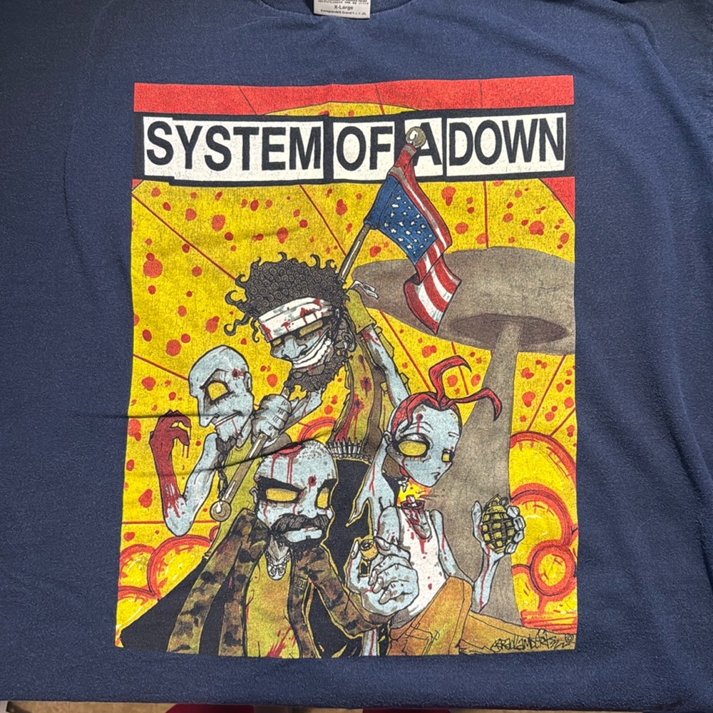 Vintage System of a Down T-shirt